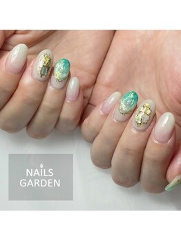 ネイルズガーデン(NAILS GARDEN)/天然石ネイル