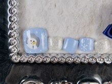 ショコ アンド ラム(Syoko&Lum)/☆スノーマンネイル☆