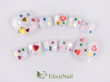 エリクサーネイル 渋谷(Elixir Nail)/フットcやり放題/クーポン使用