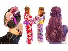 グランディール(grandir)の雰囲気（浴衣着付け¥2200＊ヘアセット¥2200＊浴衣ヘアセット¥4200）