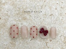 マリーネイルズ 大阪梅田店(MARIE NAILS)/新規様7000円 1225eボルドー