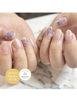 エッコネイル 長野駅東口前店(ecco nail)/紫陽花ネイル!梅雨の時期に!