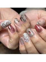 アティックネイルアトリエ(attic nail atelier)/セカオワ持ち込み推しネイル