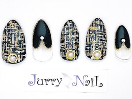 ツイードネイル