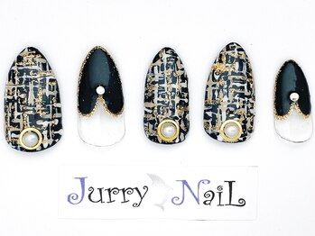 ジュリーネイル 所沢店/ツイードネイル