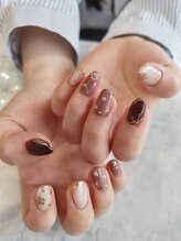 朱花 プルバイシュカ(fle by 朱花)/デザインネイル