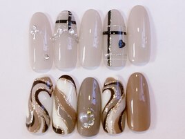 2025年バレンタインネイル