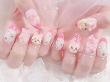 ミイネイル(Me nail)/ちいかわネイル/3dネイル