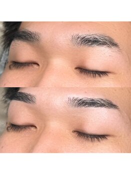 アンノウン 中崎町(Unknown.)/平行眉/眉毛/メンズ眉毛