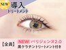 【NEW】パリジェンヌラッシュリフト+黒ケラチン導入トリートメント【¥5300】