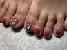 【foot】ニュアンス2本アート