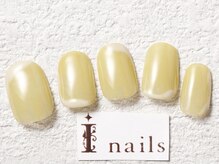 アイネイルズ 梅田店(I nails)/ワンカラーうねうねアート