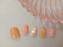 エヌ ネイル(N NAIL)/シェル艶ベージュNail