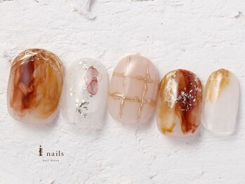 ジェミーネイル エビス(Jemiy nail ebisu)/ブラウンニュアンス9625yen