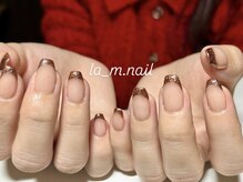 ラムネイル(la_m.nail)/大人フレンチ