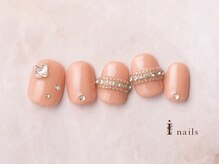 アイネイルズ 横浜EAST店(I-nails)/ワンホンストーンネイル