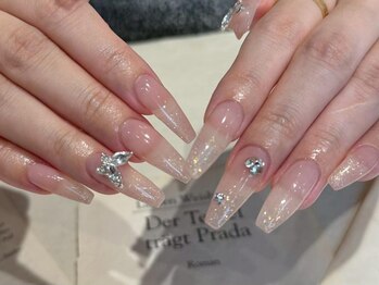 アイネイルズ 三宮店(I nails)/ラメオーラログラデ¥8310