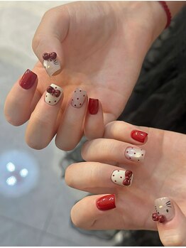 サムズアップネイル(thumbs up nail)/お客様ネイル