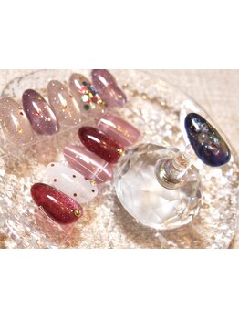 手描きアートが得意なサロン