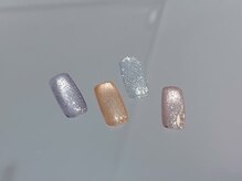 ランド ネイル 博多(LAND)/SNS映え☆レイヤードワンカラー