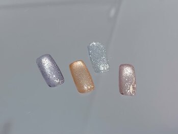 ランド ネイル 博多(LAND)/SNS映え☆レイヤードワンカラー