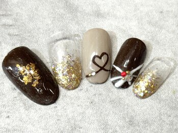 ビービーネイル(BB)/バレンタインnail