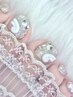 【見るたびときめく贅沢フット】持ち込みOK☆4本パーツつけ放題+simpleアート