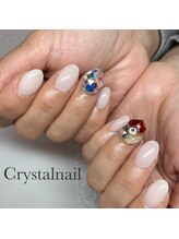 クリスタルネイル ボンベルタ橘店(CRYSTAL NAIL)/ビジューネイル