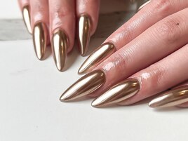 ロングミラーネイル