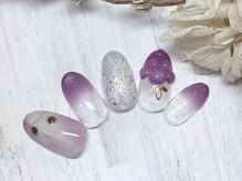 アルセア 上野御徒町店(Alcea)/ぶどう　フルーツネイル