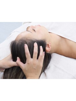 ヘッドスパで癒されたい