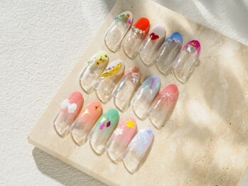 エバー 関内店(EVER)の写真/【自爪に優しいフィルイン】ネイルハンド2000円～フット2500円～定額ネイルは4000円～豊富にご用意！