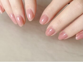 イズミネイル(izumi.nail)の写真/【仙台駅徒歩3分】プライベート空間で丁寧な接客◎オフィス&シンプルネイルをご提案♪新規・再来オフ無料