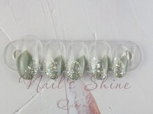 ネイルズシャインクイーンズ(nail's Shine Queen's)/クリアグラデーションアート
