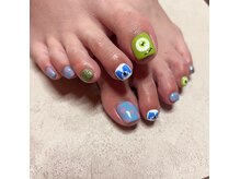 ユーロ(yolo)の雰囲気（キャラクターネイルも○足元からオシャレを楽しみませんか？★）