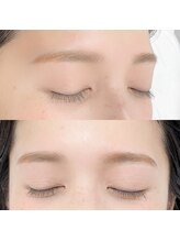 デュー バイ ラッシュ(Dew by lash)/アイブロウwaxで柔らかい印象に