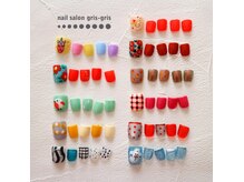 gris-grisは宝物・お守りの意味♪フットちょいデザイン7800円