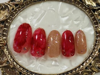 水彩・インクネイル