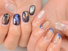 グロスネイル(gloss nail)/ジェルアート/個性派