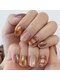 レインボーネイル 池袋(RainbowNail)の写真/駅近5分◎ニュアンスちゅるん大人ネイルと、マグネット会社OKネイルで指先を輝かせませんか？★