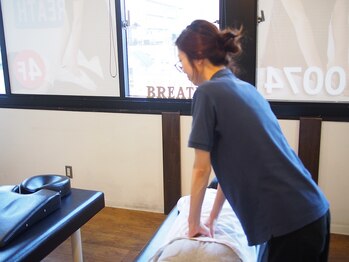 リラクゼーション整体ブレス/リピート率90%以上