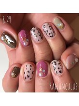 ラナンキュラス(Ranunculus)/ガーリー☆レオパード