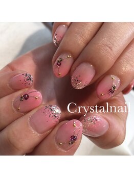 クリスタルネイル ボンベルタ橘店(CRYSTAL NAIL)/ホログラムネイル