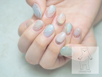 オトナネイル(otona nail)/オーロラマグネットネイル