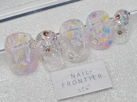 パステル雪の結晶フラワー11980