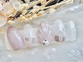 くすみカラー人魚の鱗 ◆¥7990