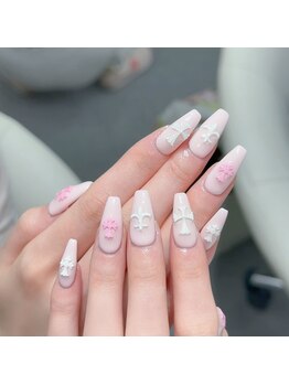 クイーンズビューティーサロン 新宿本店(Queen's beauty salon)/チップ長さだしやり放題