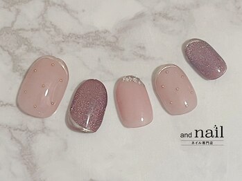 アンドラッシュ アンドネイル 本郷三丁目駅前店(and lash/and nail)/定額ベーシック