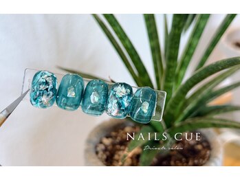 ネイルズキュー(NAILS CUE)/トレンドニュアンスフルデザイン