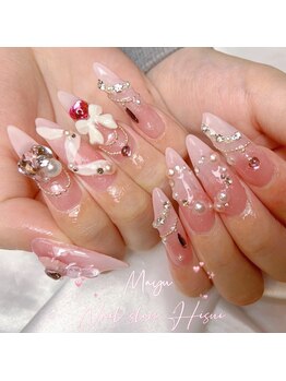 ヒスイ(Hisui)/ごてごてネイル/推しネイル